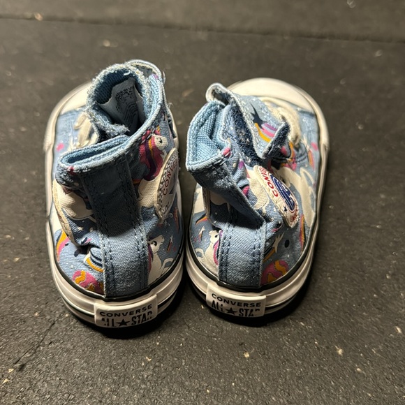 Converse Kids Chuck Taylor All-Star 1V Unicorns Light Blue/White - Picture 5 of 6